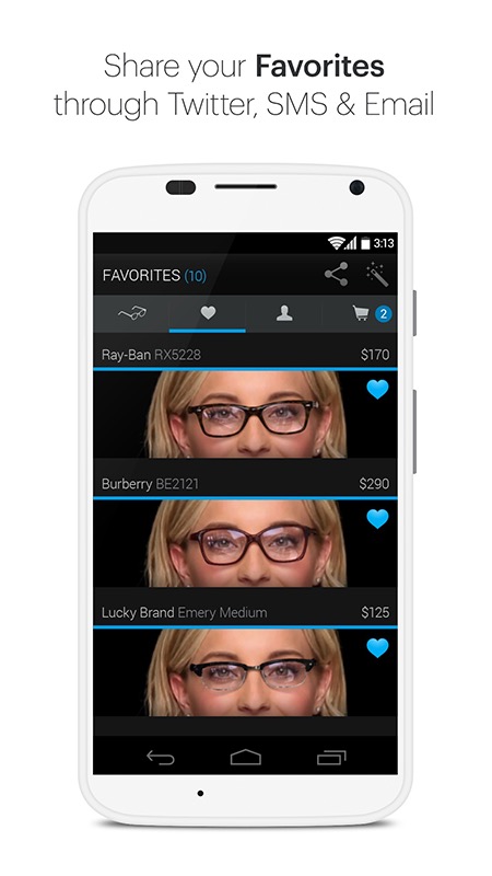 Glasses.com for Android