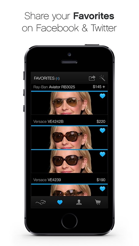 Glasses.com for iPhone