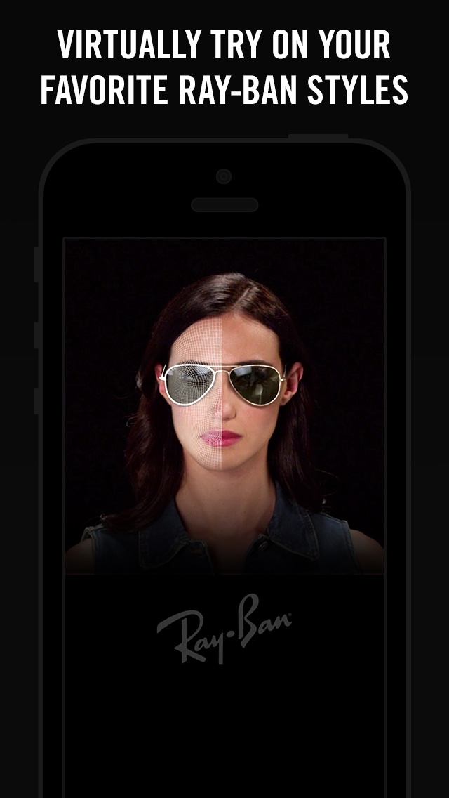 virtual try on ray ban sunglasses